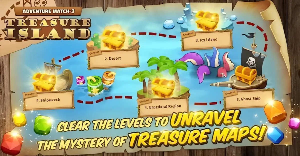 Treasures Merge gameplay screenshot